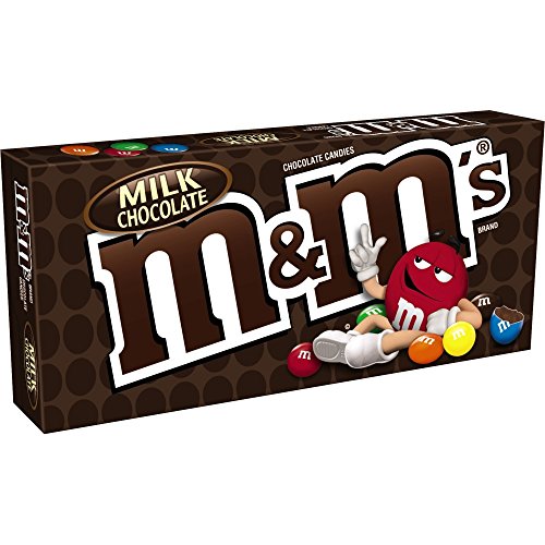 M&M's Milk Chocolate Candy Theater Box, 3.1 oz