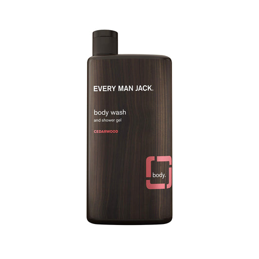 Every Man Jack Body Wash and Shower Gel Cedarwood, 16.9 Ounce