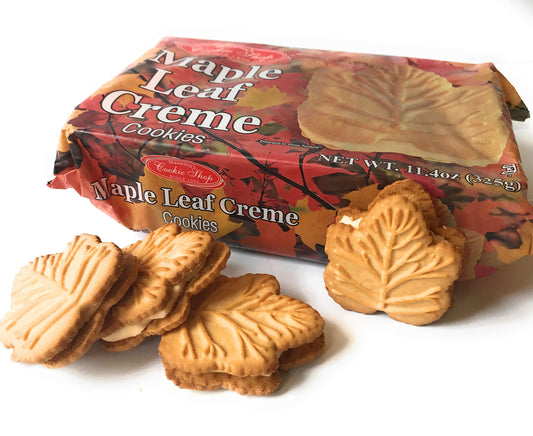 Maple Leaf Cookies, one 11.4 oz package