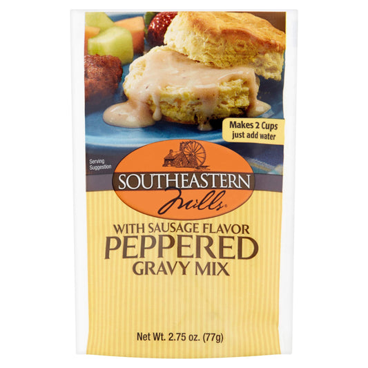 Southeastern Mills Old Fashioned Peppered Gravy Mix, 2.75 oz