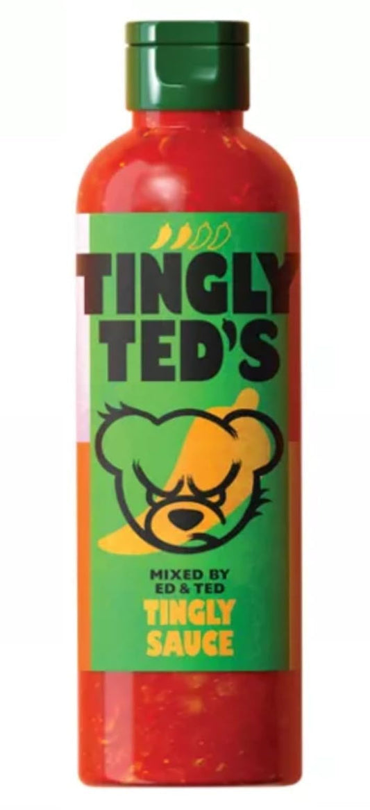 Tingly Ted's Tingly Sauce Hot Sauce, 9.34 Oz.