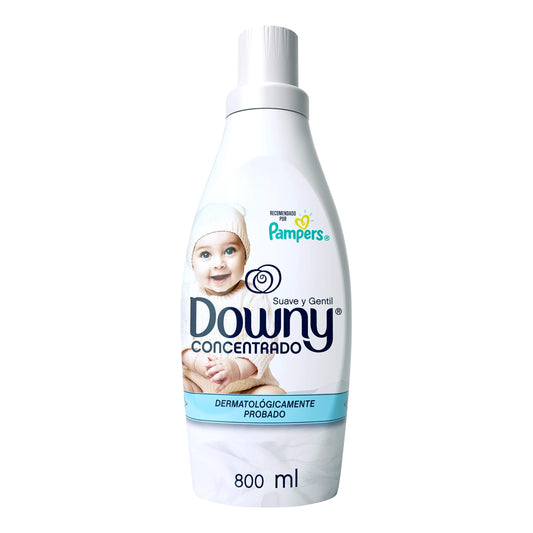 Downy Concentrado Perfume Collections 800Ml Suave Y Gentil (Soft & Gentle) (Package May Vary) Pack of 3