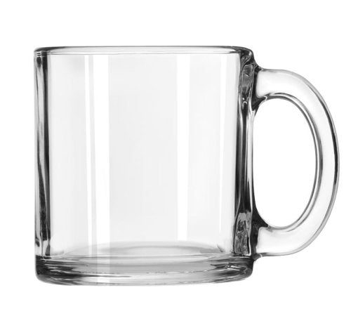 Libbey Robusta Glass Mugs, Set of 12